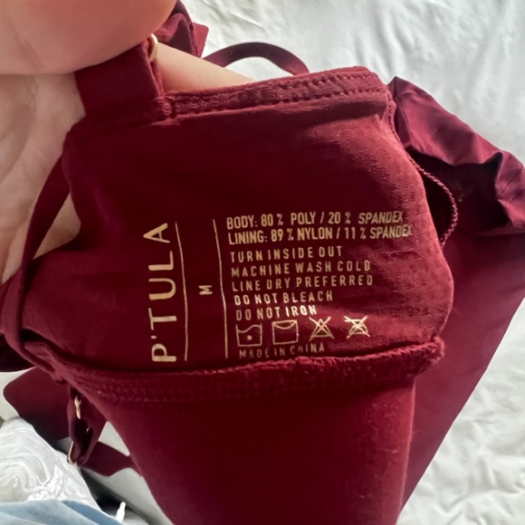 P'tula Vixen Bra - Scarlet size Medium - Picture 4 of 4